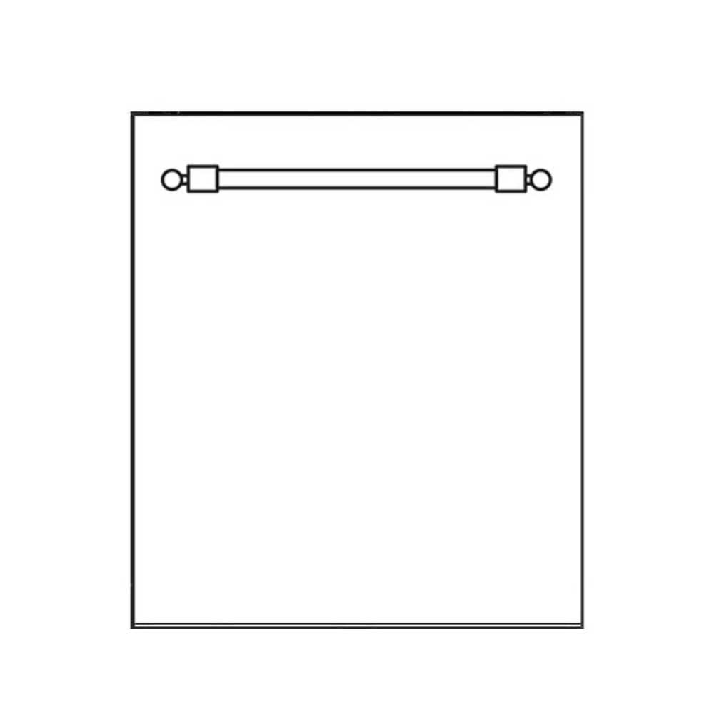 ILVE UPDD24 Nostalgie Dishwasher Panel