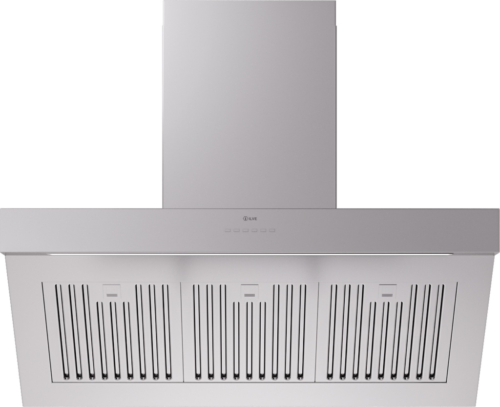 ILVE UAGQ36SS Professional Plus II 36 inch Wall Mount Range Hood with 600 CFM