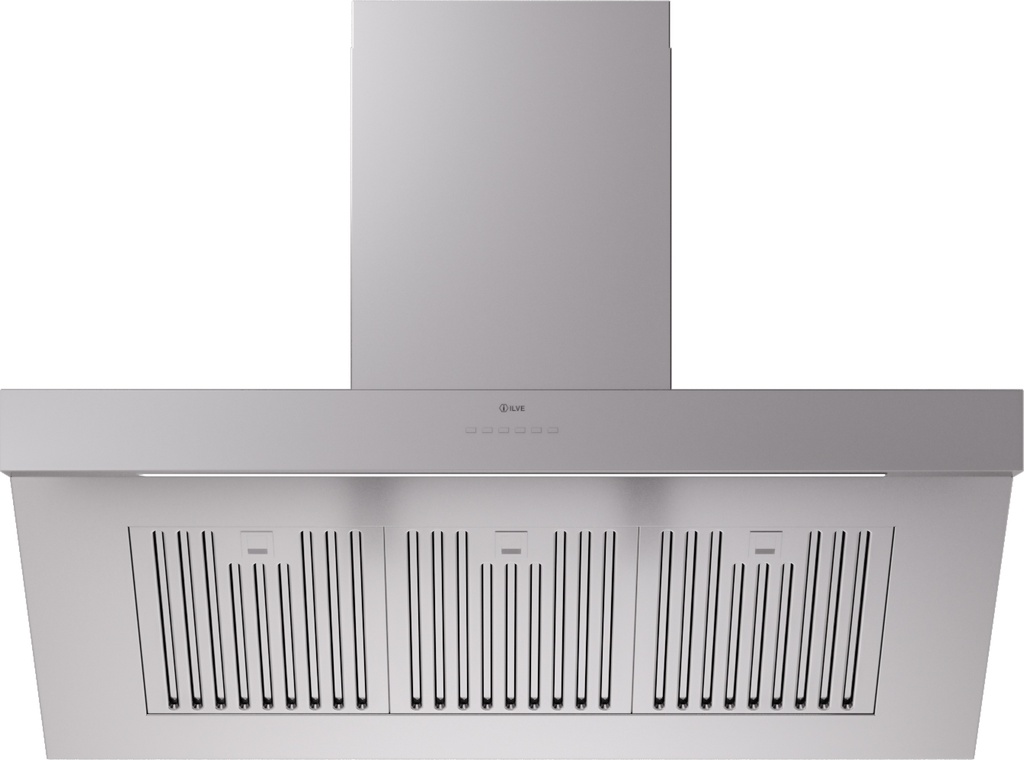 ILVE UAGQ48SS Professional Plus II 48 inch Wall Mount Range Hood with 600 CFM