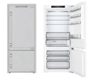 ILVE URBM28SIWPRY 28 inch Bottom Freezer Refrigerator with 12 cu. ft. Capacity, Automatic Ice Maker, Panel Ready