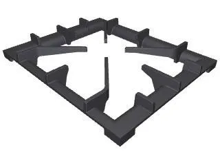ILVE Parts EA2630028000000 Cast Iron Grill (Hole 80Mm) (A/092/03/10)
