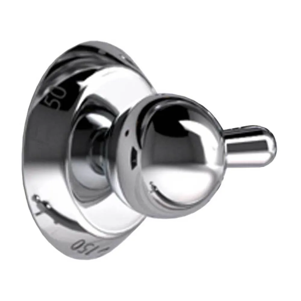 ILVE Parts EG9488008000108 Chrome Knob for Electric Oven Switch 