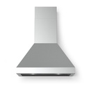 Verona VECHW30GSS 30 inch Designer Chimney Wall Hood with 600 CFM, Stainless Steel Baffle Filters and LED Lighting in Stainless Steel