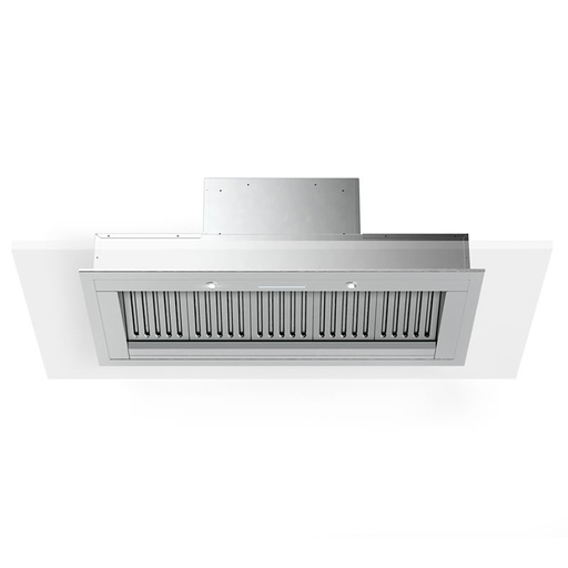 [VEINS34GSS] Verona VEINS34GSS 34 inch Designer Range Hood Insert with 600 CFM, Stainless Steel Baffle Filters and LED Lighting in Stainless Steel