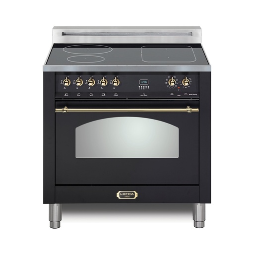Lofra 00I4 30 inch Dolcevita Series Freestanding Induction Range with 4 Elements, 3 cu. ft. Oven Capacity and True European Convection
